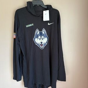 Nike Black UConn Huskies Long Sleeve Shirt